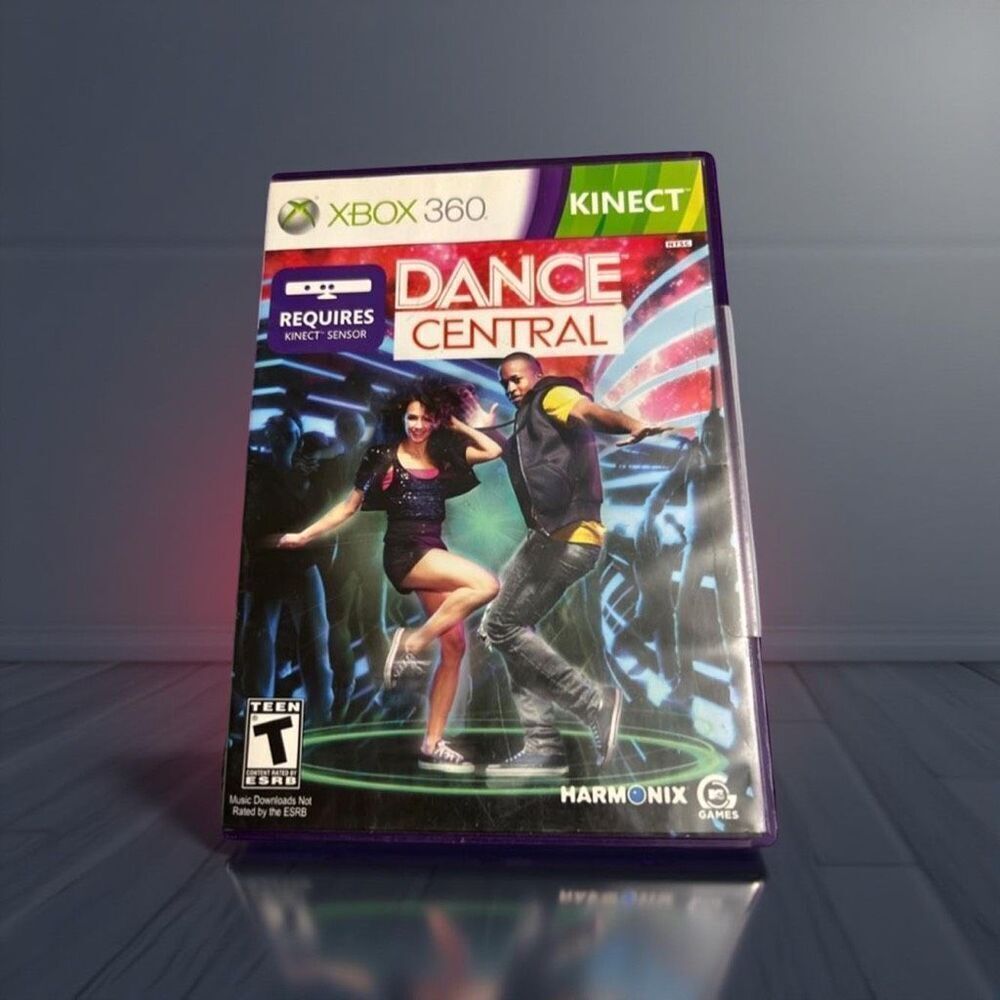 2010 VIDEO GAME Xbox 360 Kinect Dance Central No Instructions